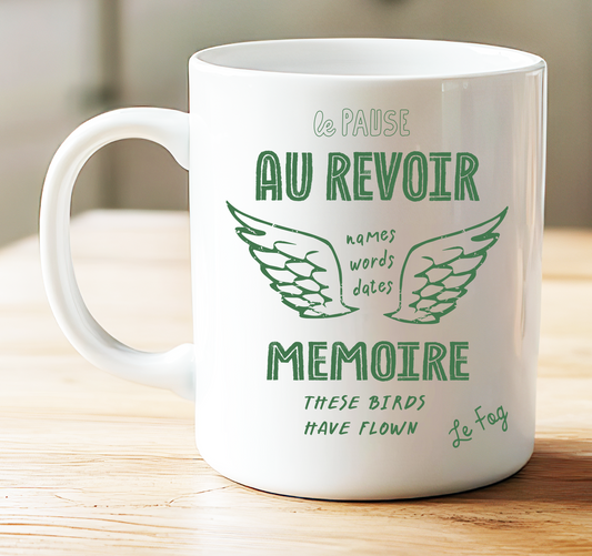 Mug, Au Revoir Memoire