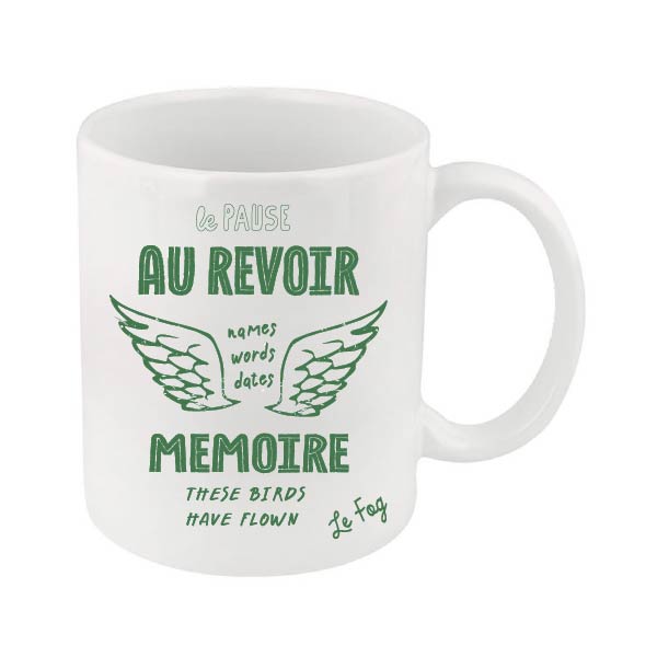 Mug, Au Revoir Memoire